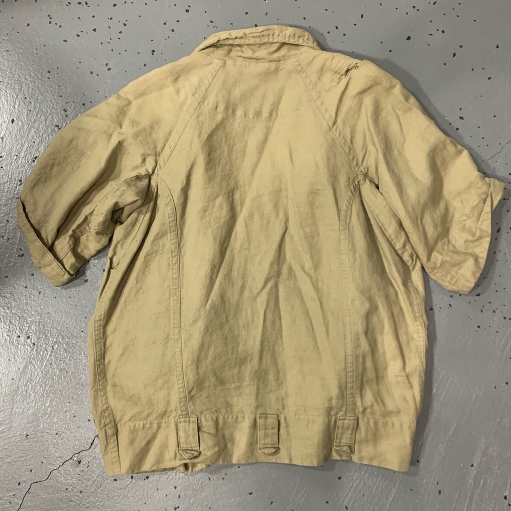Isabel Marant Cargo Utility Safari Linen Jacket Tan Khaki 38 - Picture 2 of 8